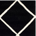Safavieh Chatham 720 Rug, CHT720 - Black / Ivory