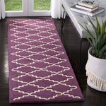 Safavieh Chatham 721 Rug, CHT721 - Purple / Ivory
