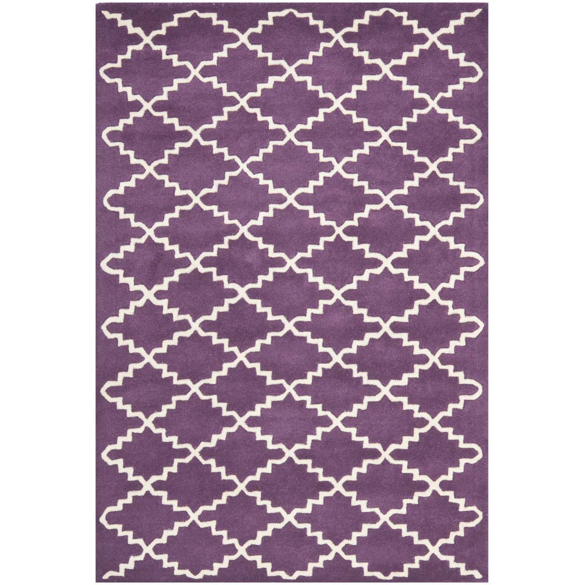 Safavieh Chatham 721 Rug, CHT721 - Purple / Ivory