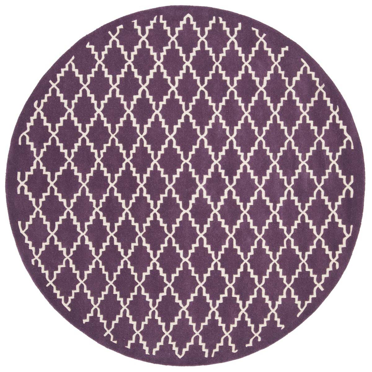 Safavieh Chatham 721 Rug, CHT721 - Purple / Ivory