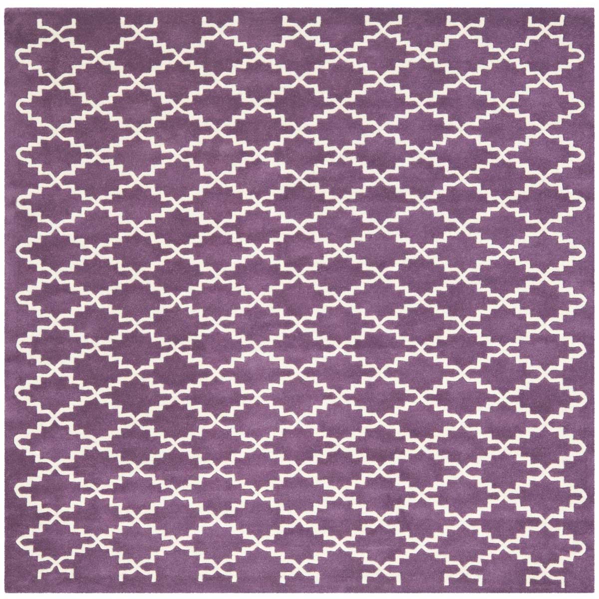 Safavieh Chatham 721 Rug, CHT721 - Purple / Ivory