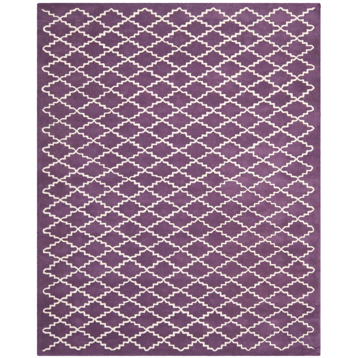 Safavieh Chatham 721 Rug, CHT721 - Purple / Ivory