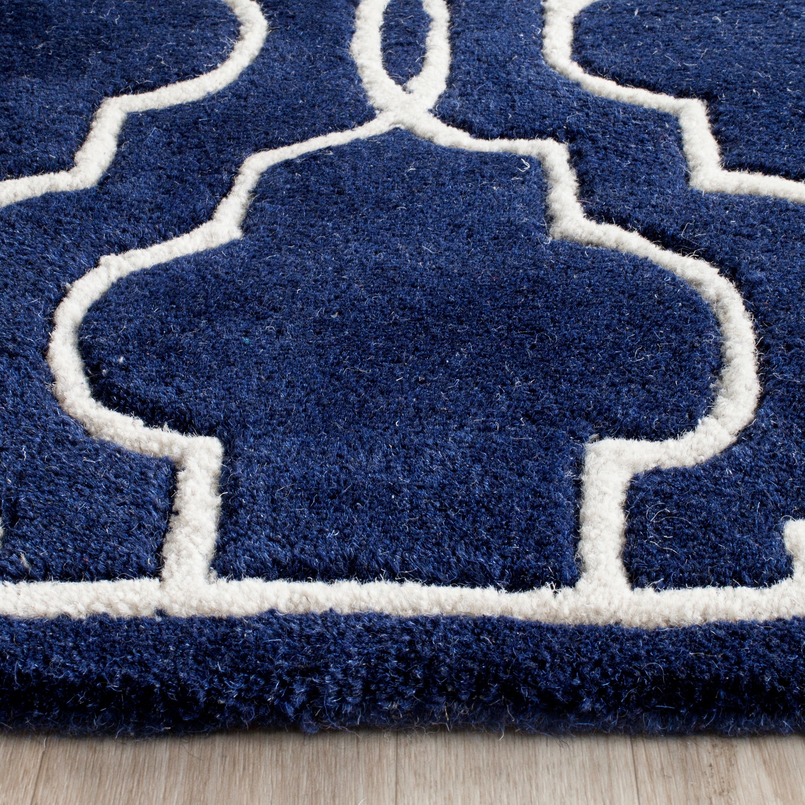 Safavieh Chatham 723 Rug, CHT723 - Dark Blue / Ivory