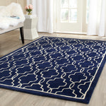 Safavieh Chatham 723 Rug, CHT723 - Dark Blue / Ivory