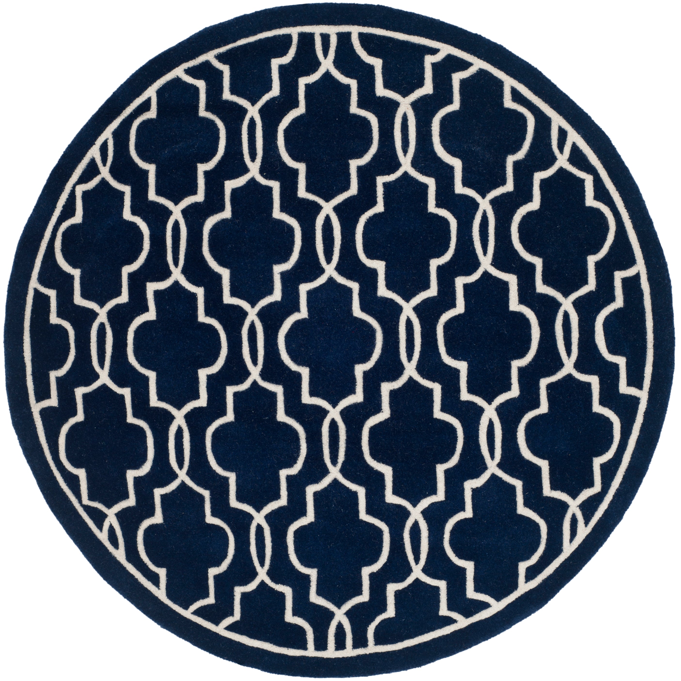 Safavieh Chatham 723 Rug, CHT723 - Dark Blue / Ivory
