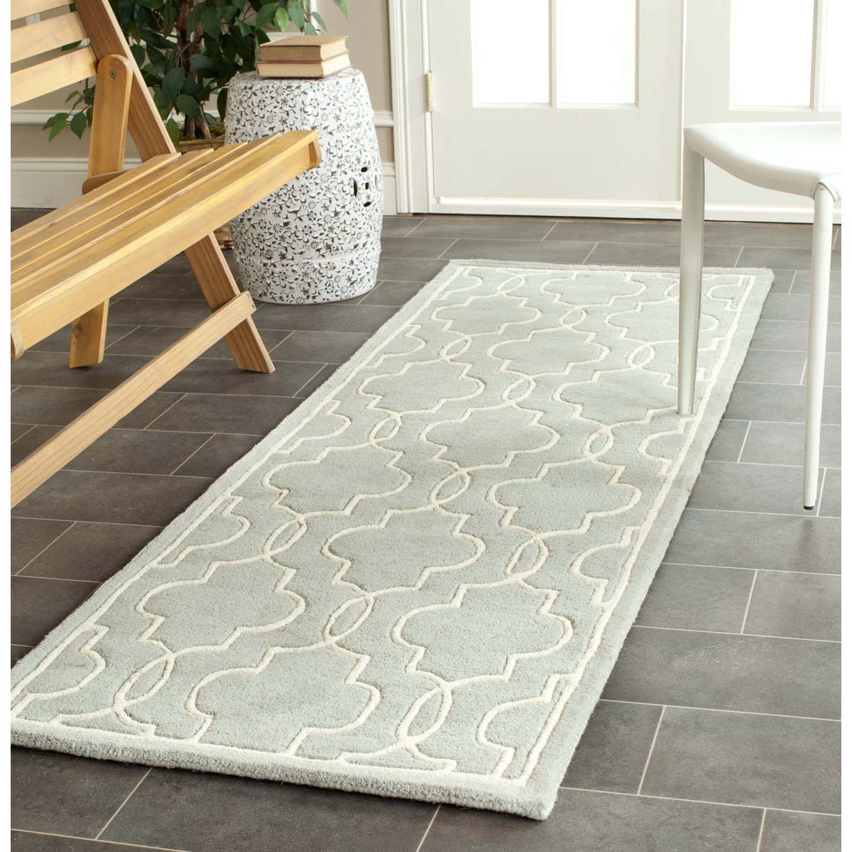 Safavieh Chatham 723 Rug, CHT723 - Grey / Ivory