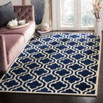 Safavieh Chatham 727 Rug, CHT727 - Dark Blue / Ivory
