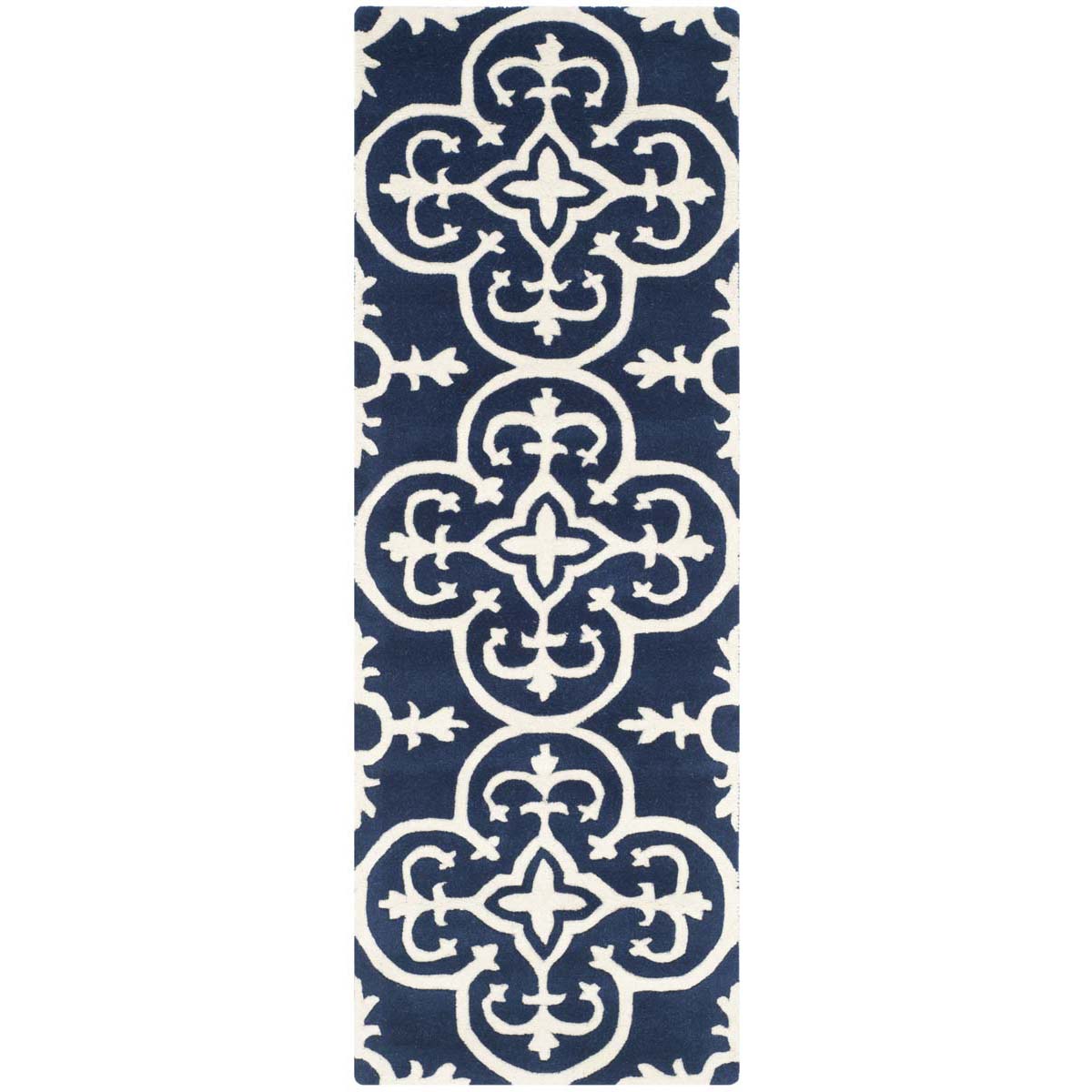 Safavieh Chatham 729 Rug, CHT729 - Dark Blue / Ivory