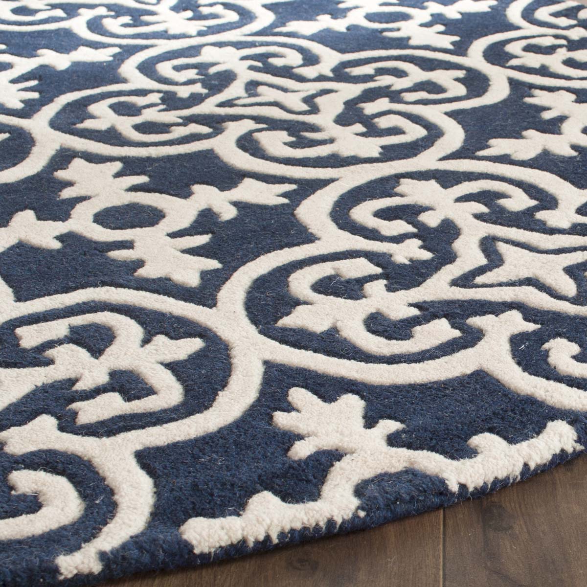 Safavieh Chatham 729 Rug, CHT729 - Dark Blue / Ivory
