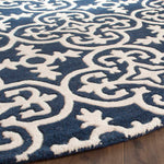 Safavieh Chatham 729 Rug, CHT729 - Dark Blue / Ivory