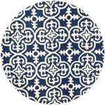 Safavieh Chatham 729 Rug, CHT729 - Dark Blue / Ivory