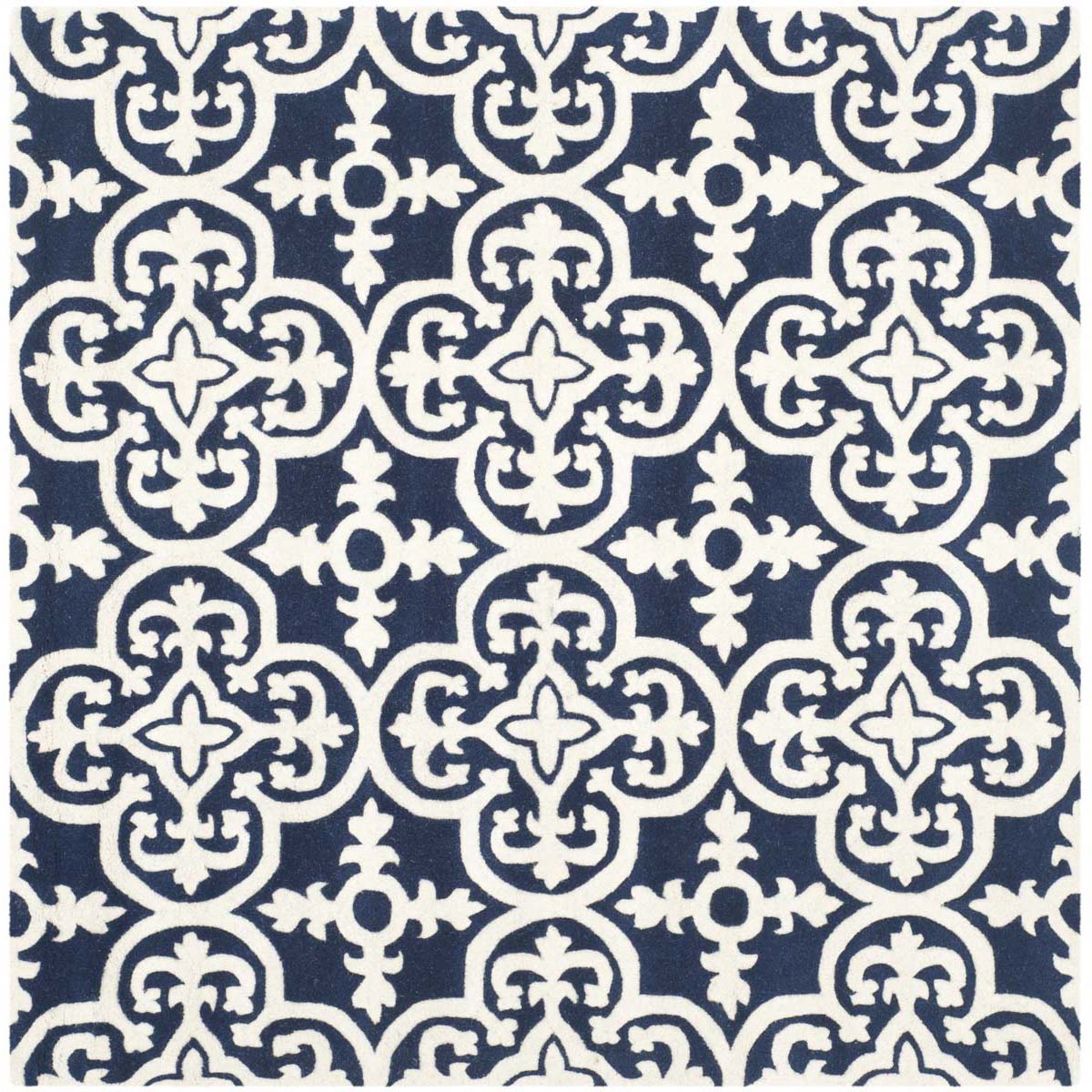 Safavieh Chatham 729 Rug, CHT729 - Dark Blue / Ivory