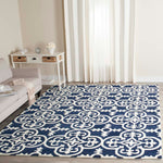 Safavieh Chatham 729 Rug, CHT729 - Dark Blue / Ivory