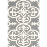 Safavieh Chatham 729 Rug, CHT729 - Dark Grey / Ivory
