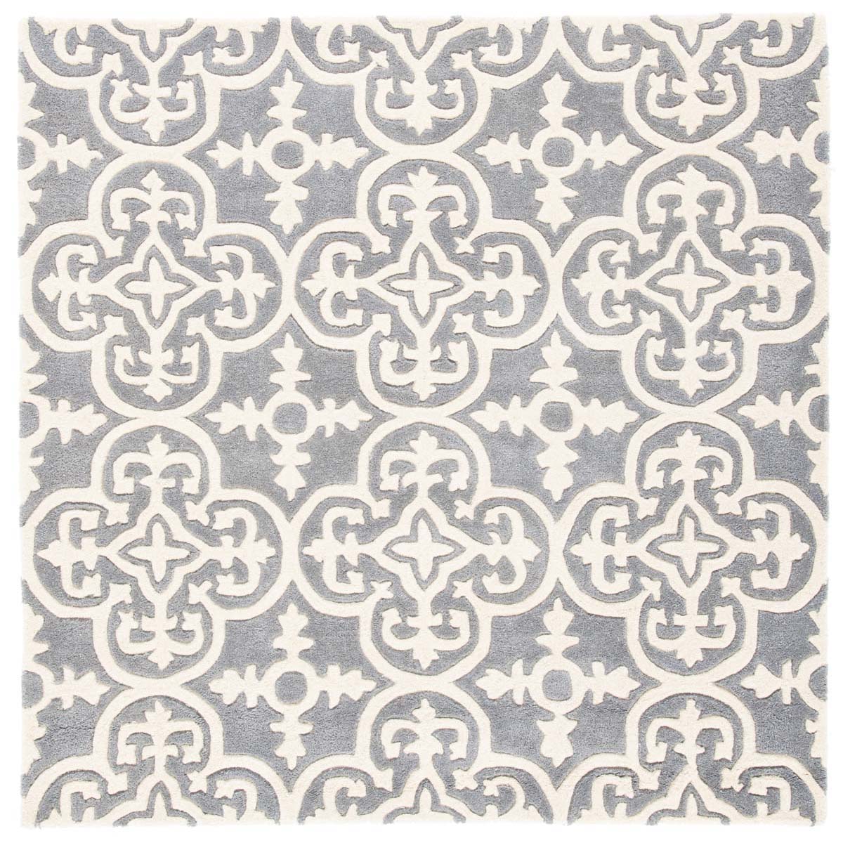 Safavieh Chatham 729 Rug, CHT729 - Dark Grey / Ivory