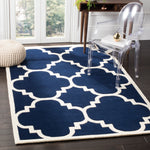 Safavieh Chatham 730 Rug, CHT730 - Dark Blue / Ivory