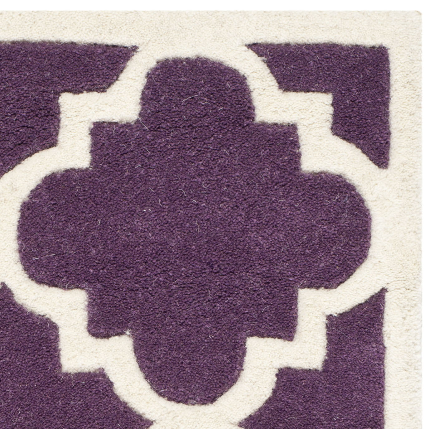 Safavieh Chatham 730 Rug, CHT730 - Purple / Ivory