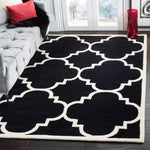Safavieh Chatham 730 Rug, CHT730 - Black / Ivory
