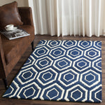 Safavieh Chatham 731 Rug, CHT731 - Dark Blue / Ivory