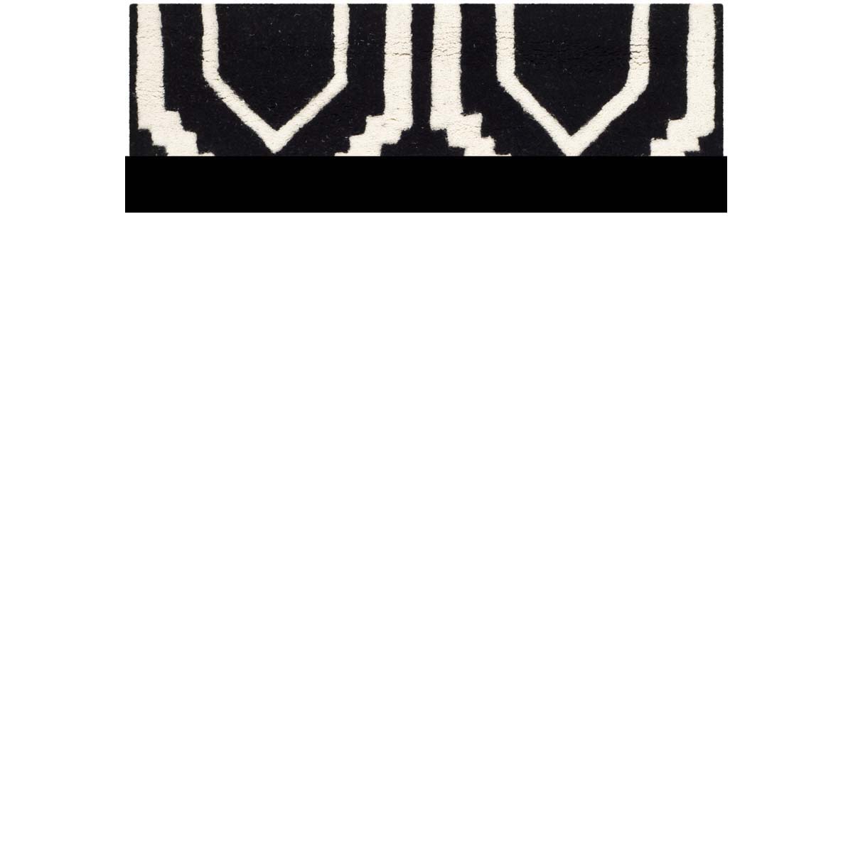 Safavieh Chatham 731 Rug, CHT731 - Black / Ivory