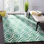 Safavieh Chatham 731 Rug, CHT731 - Teal / Ivory