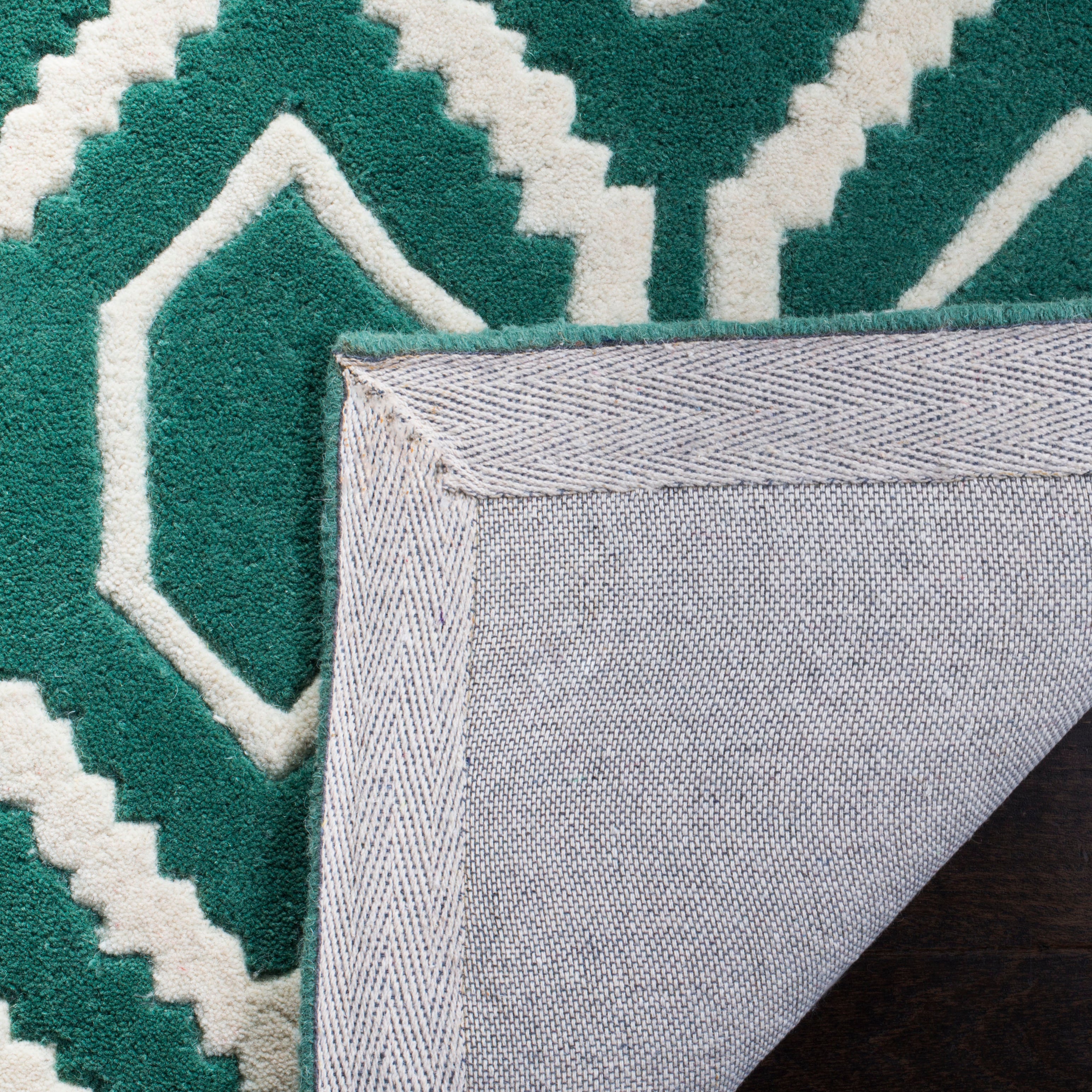 Safavieh Chatham 731 Rug, CHT731 - Teal / Ivory