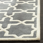 Safavieh Chatham 732 Rug, CHT732 - Dark Grey / Ivory