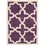 Safavieh Chatham 732 Rug, CHT732 - Purple / Ivory