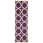 Safavieh Chatham 732 Rug, CHT732 - Purple / Ivory