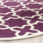 Safavieh Chatham 732 Rug, CHT732 - Purple / Ivory