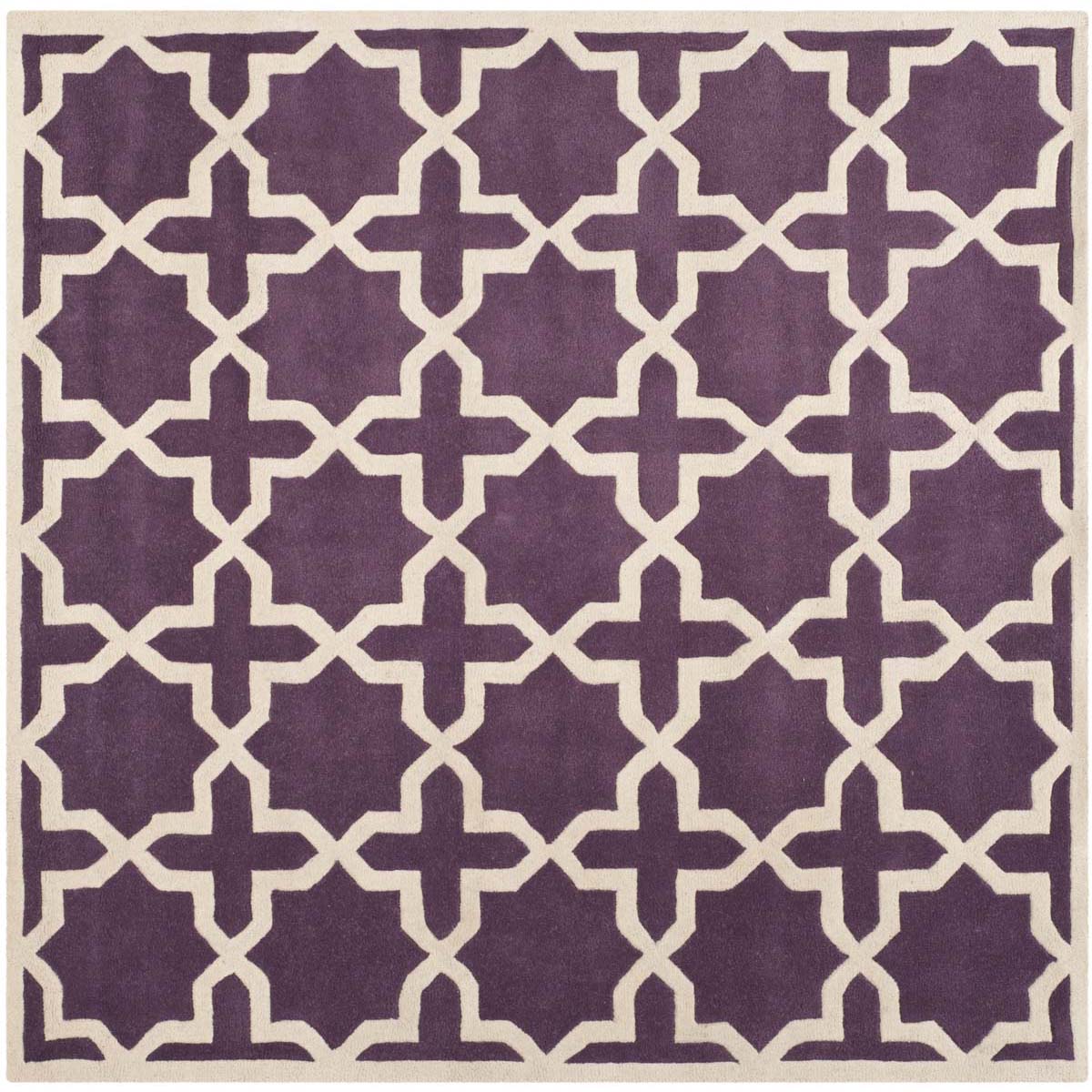 Safavieh Chatham 732 Rug, CHT732 - Purple / Ivory