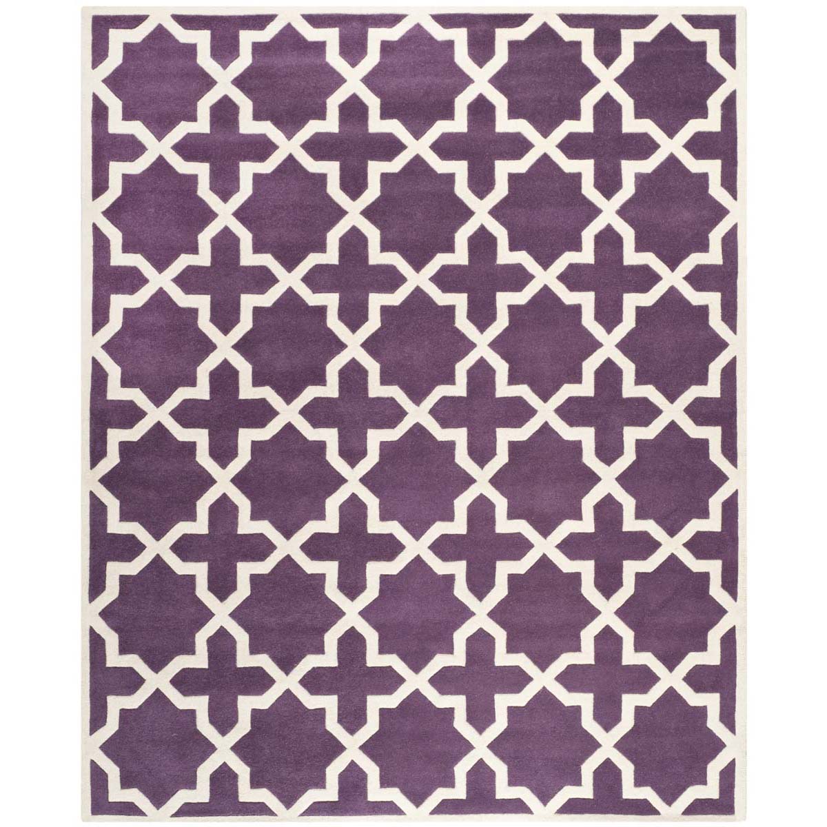 Safavieh Chatham 732 Rug, CHT732 - Purple / Ivory