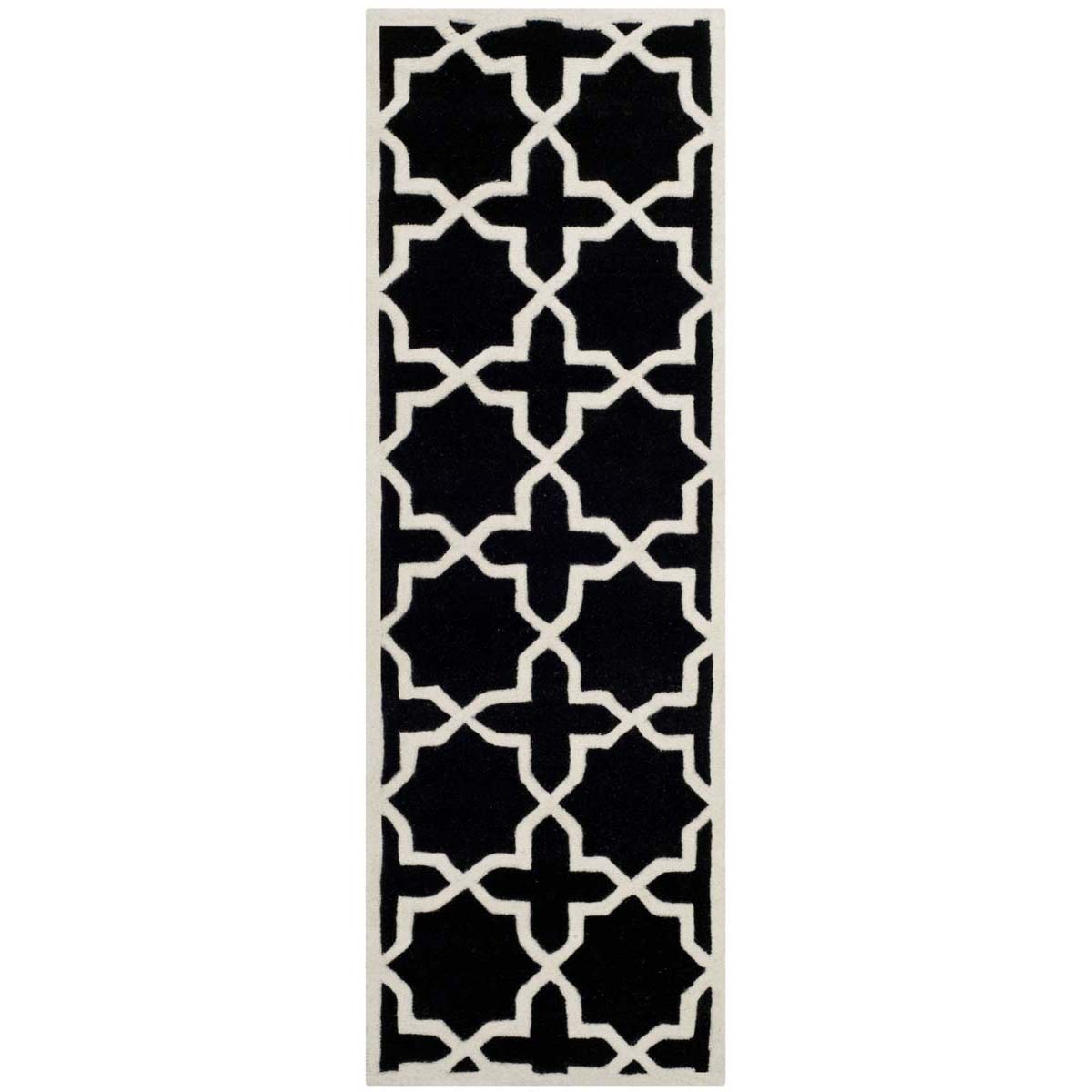 Safavieh Chatham 732 Rug, CHT732 - Black / Ivory