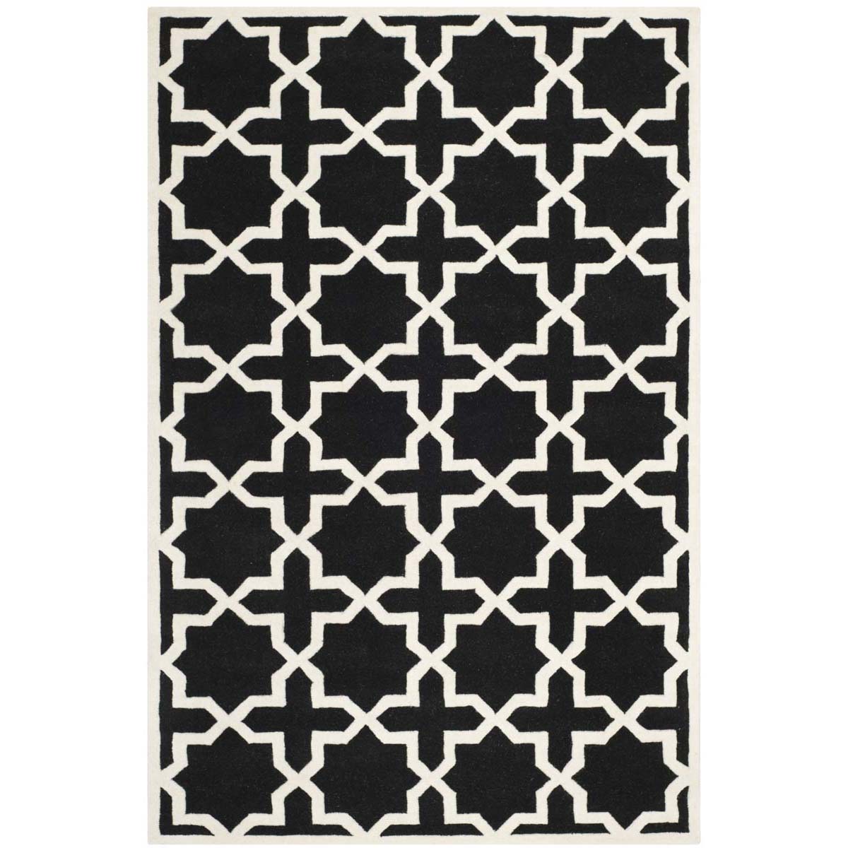 Safavieh Chatham 732 Rug, CHT732 - Black / Ivory