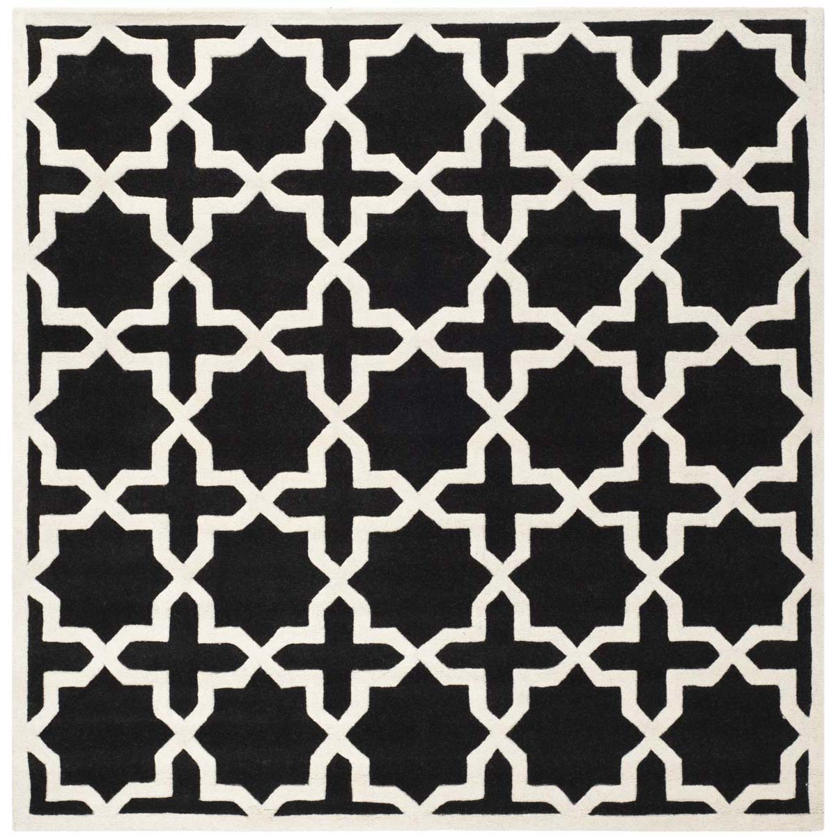 Safavieh Chatham 732 Rug, CHT732 - Black / Ivory