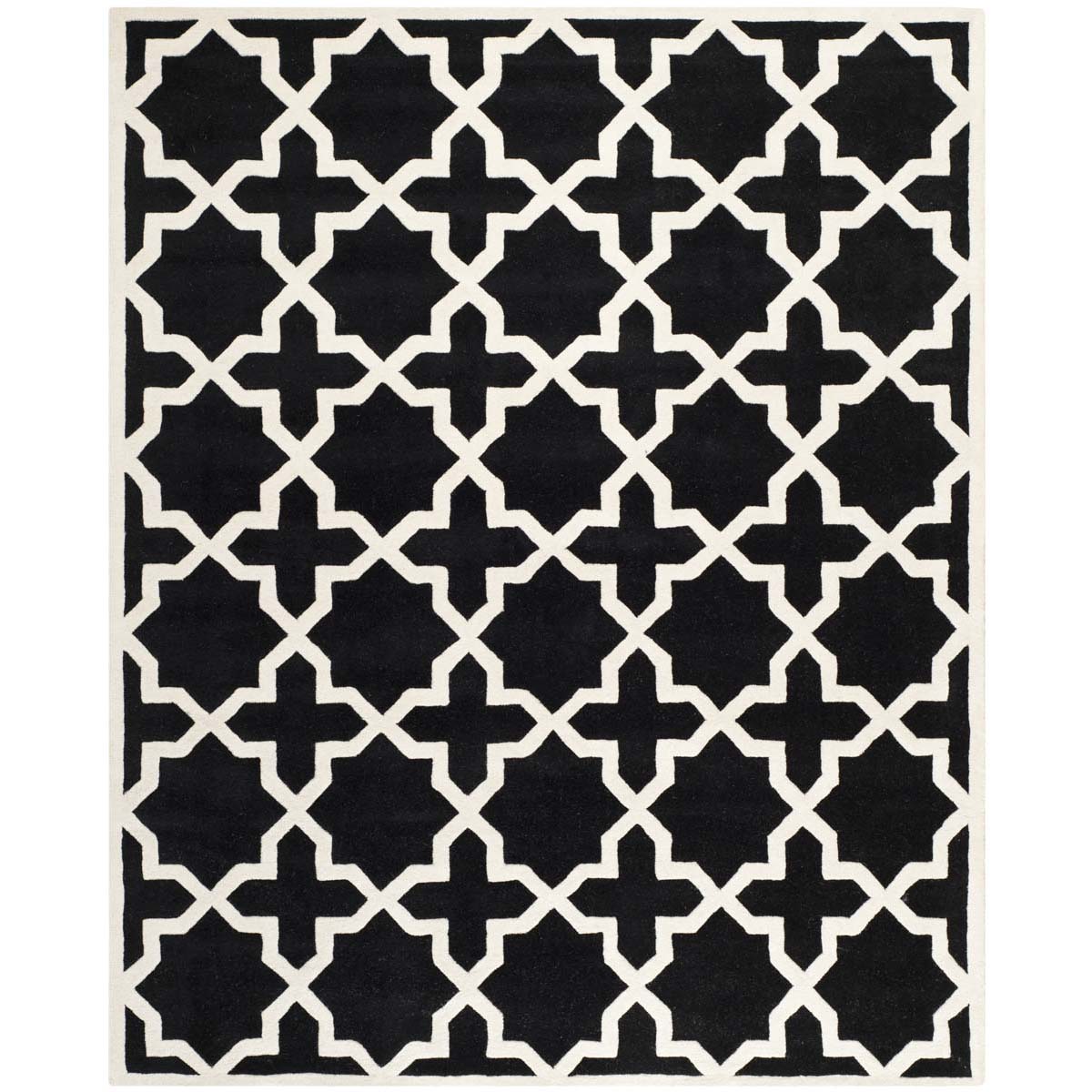 Safavieh Chatham 732 Rug, CHT732 - Black / Ivory
