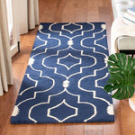 Safavieh Chatham 736 Rug, CHT736 - Dark Blue / Ivory