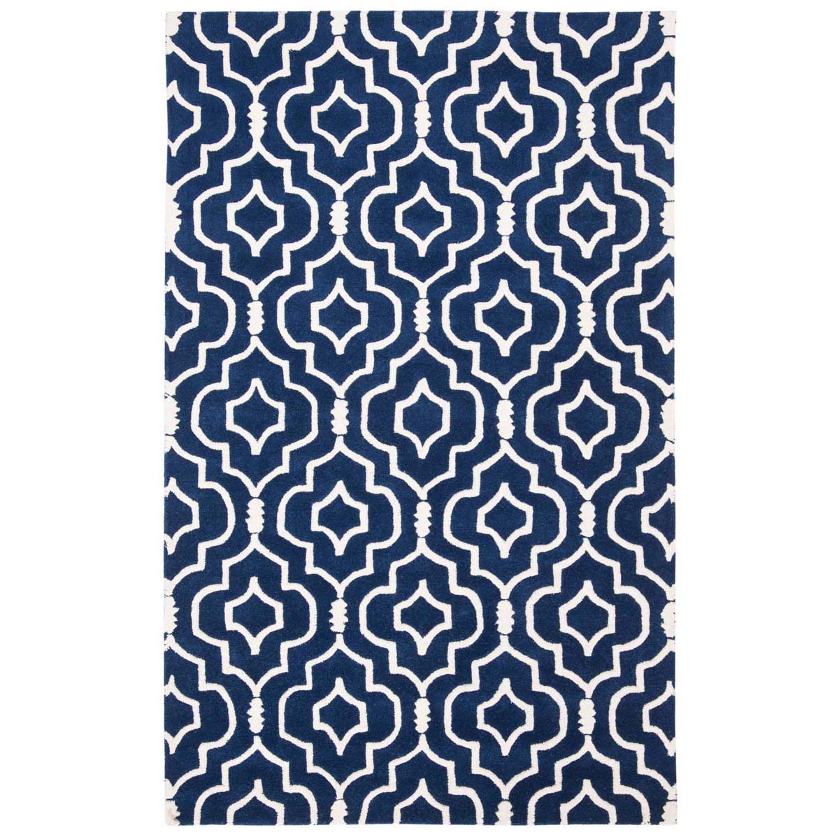 Safavieh Chatham 736 Rug, CHT736 - Dark Blue / Ivory