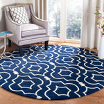 Safavieh Chatham 736 Rug, CHT736 - Dark Blue / Ivory