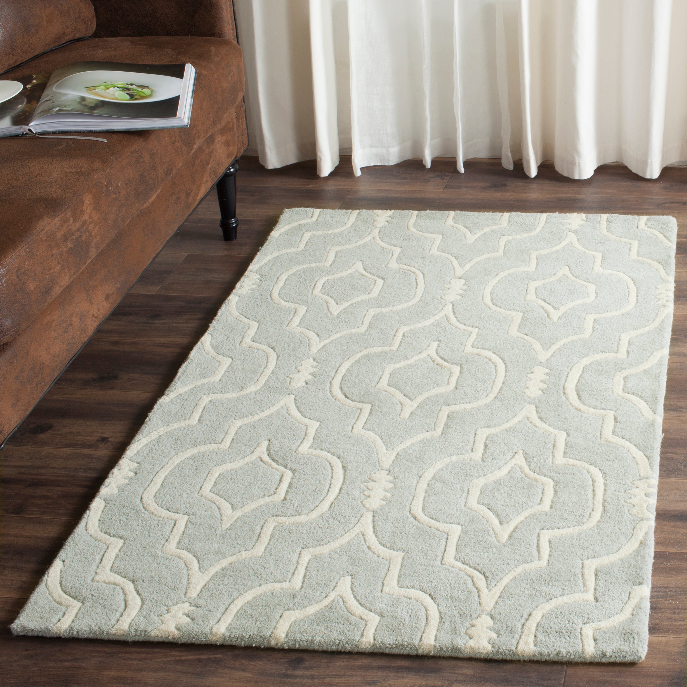 Safavieh Chatham 736 Rug, CHT736 - Grey / Ivory