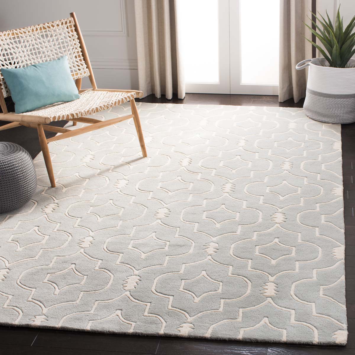Safavieh Chatham 736 Rug, CHT736 - Grey / Ivory