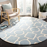 Safavieh Chatham 737 Rug, CHT737 - Blue / Ivory