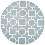 Safavieh Chatham 737 Rug, CHT737 - Blue / Ivory