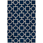 Safavieh Chatham 737 Rug, CHT737 - Dark Blue / Ivory