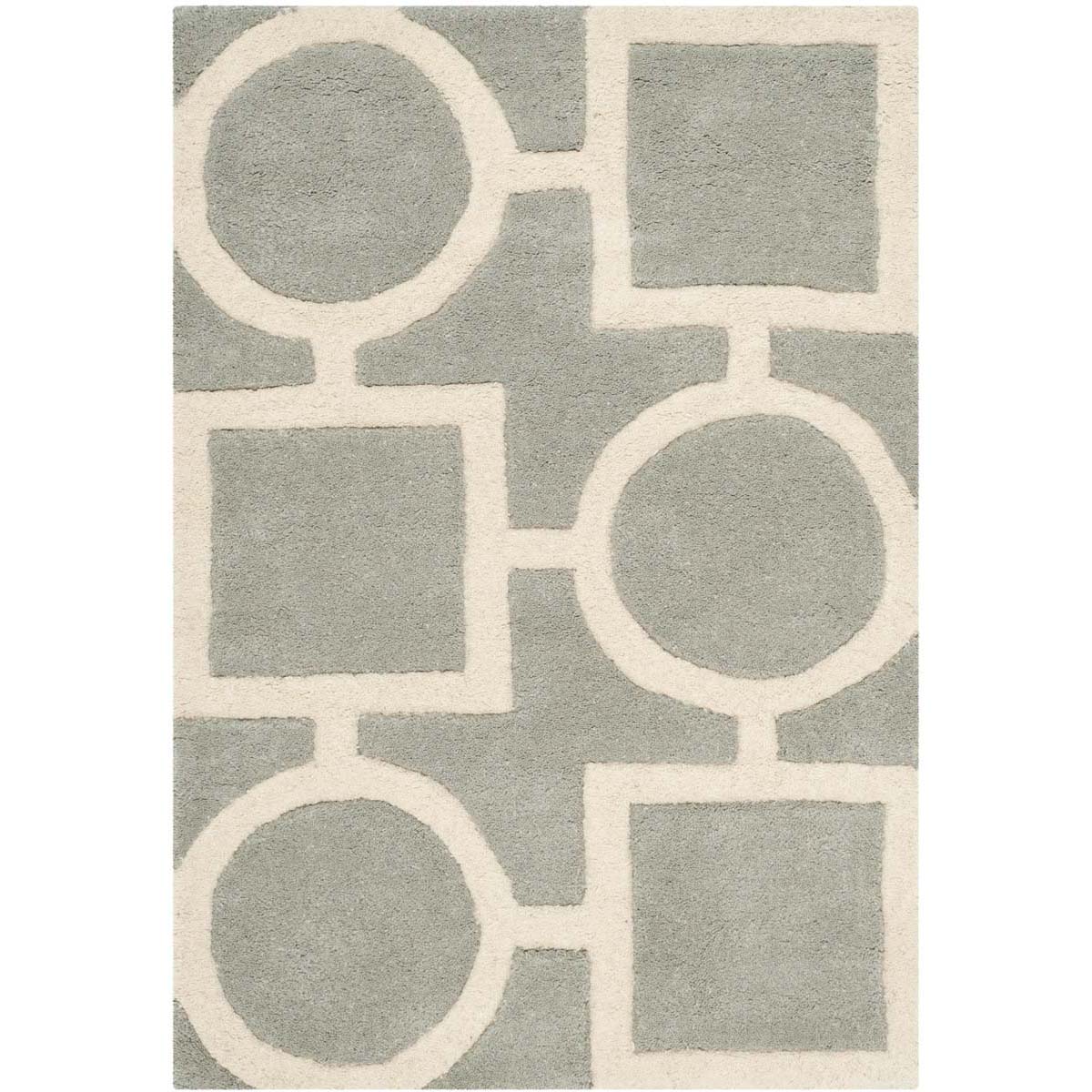 Safavieh Chatham 737 Rug, CHT737 - Grey / Ivory