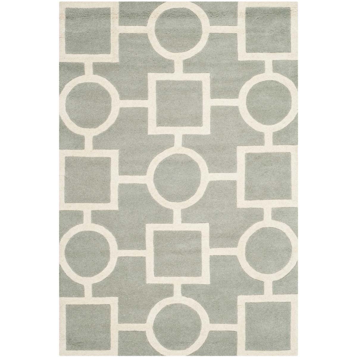 Safavieh Chatham 737 Rug, CHT737 - Grey / Ivory