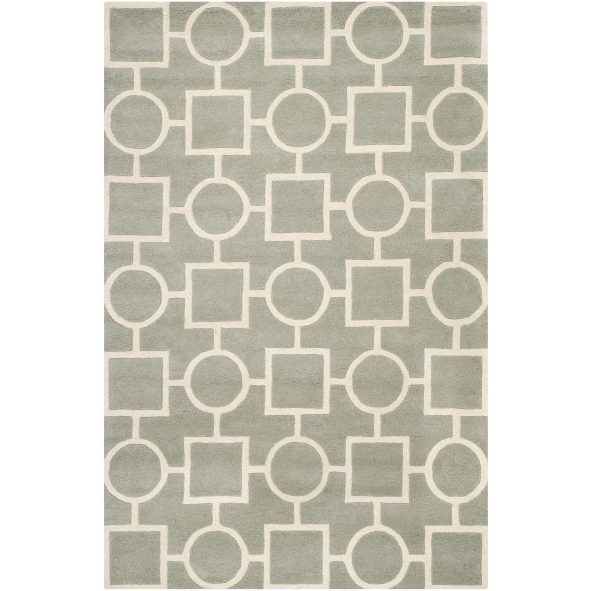 Safavieh Chatham 737 Rug, CHT737 - Grey / Ivory
