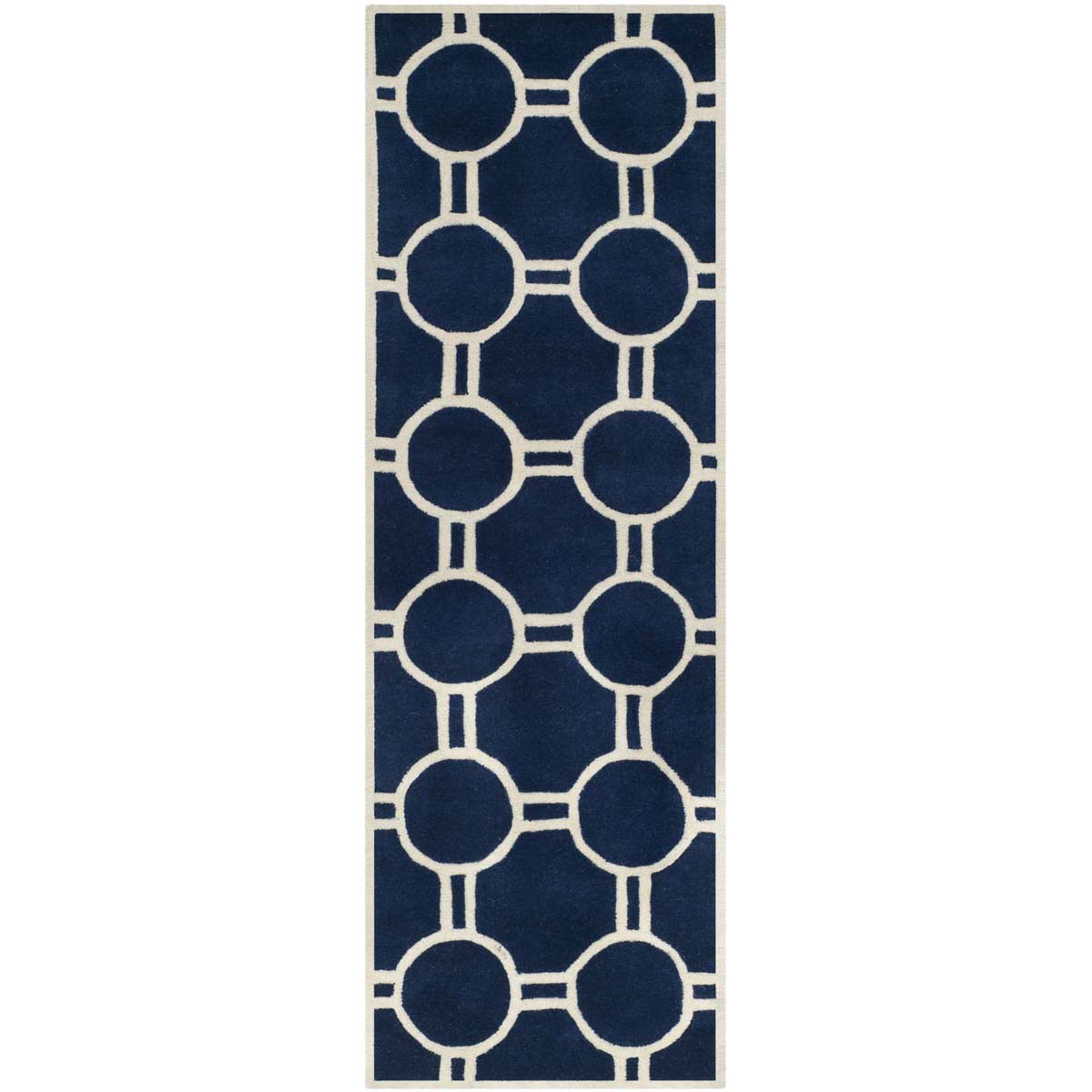Safavieh Chatham 739 Rug, CHT739 - Dark Blue / Ivory