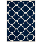 Safavieh Chatham 739 Rug, CHT739 - Dark Blue / Ivory