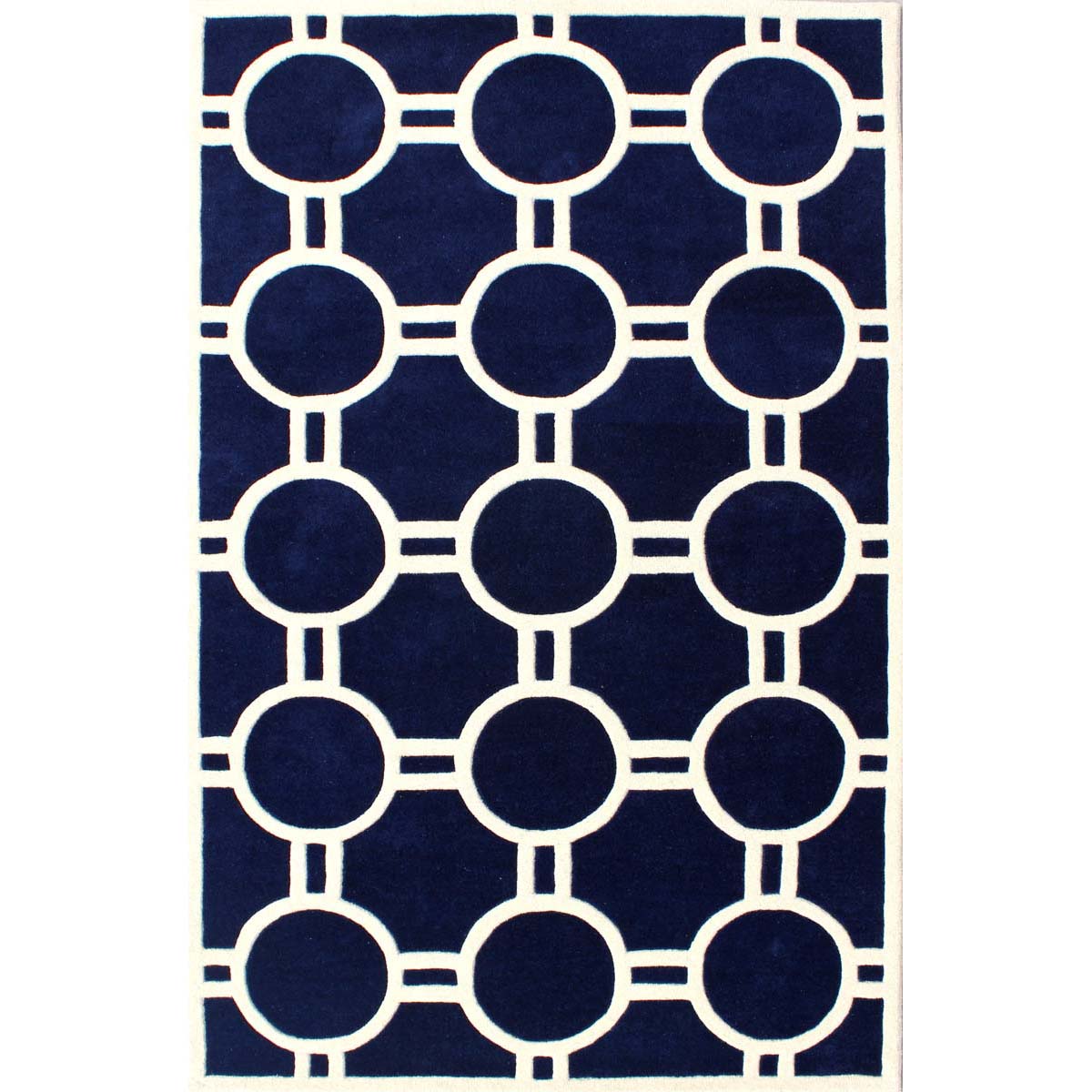 Safavieh Chatham 739 Rug, CHT739 - Dark Blue / Ivory